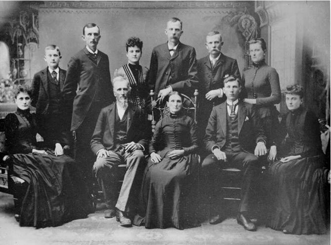 John Wesley Bullock Family Picture