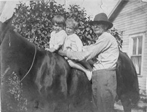 Charles and horse