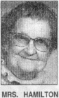 Lucile E. Hamilton Obituary Picture