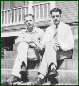 Picture if Bert Gilkinson and Elmer Rogers